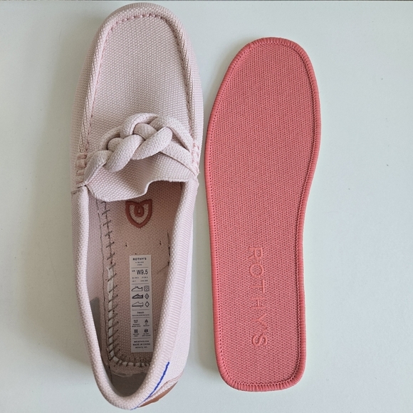 New Rothy’s The Braid Driver in Cakepop New Size 9.5 - Picture 13 of 15